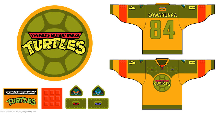 ninja turtle jersey