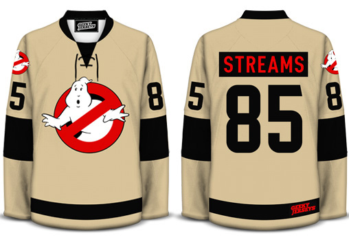 Busters 4.0 Hockey Jersey Design